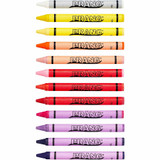 Dixon Ticonderoga Company Prang 00400 Prang 24 Count Wax Crayons