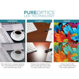 Amax Inc Bostitch VLED1812FGBD Bostitch Minimalist Floor Lamp