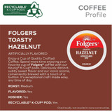 J.M. Smucker Company Folgers&reg; 7463 Folgers&reg; K-Cup Toasty Hazelnut Coffee