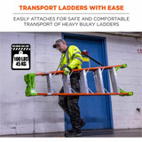 Tenacious Holdings, Inc Ergodyne 19196 Ergodyne Arsenal Ladder Shoulder Lifting Strap