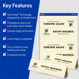 Avery Avery&reg; 5914 Avery&reg; Sure Feed Embossed Tent Cards