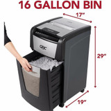 ACCO Brands Corporation GBC WSM1757606 GBC AutoFeed+ Small Office Shredder, 230X, Super Cross-Cut, 230 Sheets