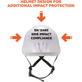 Tenacious Holdings, Inc Skullerz 60200 Skullerz 8974 Class E Safety Helmet