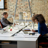 Legrand Group Chief WSPC320CWH Wiremold Desktop Power Center Series - Power Center Slim - 6ft Cord - White