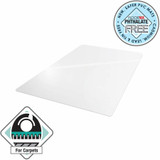 Floortex PF119225EV Advantagemat® Phthalate Free Vinyl Rectangular Chair Mat for Carpets up to 1/4" - 36" x 48" Floortex PF119225EV Advantagemat® Phthalate Free Vinyl Rectangular Chair Mat for Carpets up to 1/4" - 36" x 48"