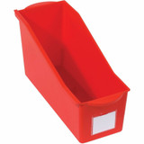 Deflecto, LLC Deflecto 39508RED Deflecto Antimicrobial Kids Book Bin