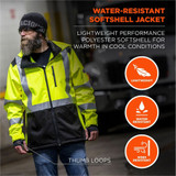 Tenacious Holdings, Inc Ergodyne 23528 Ergodyne 8353 Hi-Vis Softshell Jackets