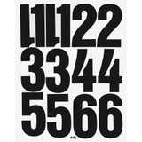 Chartpak, Inc Chartpak 01193 Chartpak Permanent Adhesive Vinyl Numbers