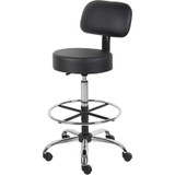 Norstar Office Products Inc Boss B16245BK Boss Drafting Stool