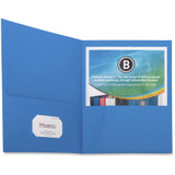 Business Source 78502 Business Source Letter Recycled Pocket Folder