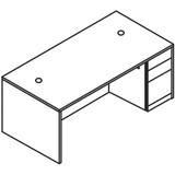 The HON Company HON HON105895RNN HON 10500 H105895R Pedestal Desk