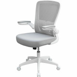Norstar Office Products Inc Boss 6366WTGY Boss Flip Arm Mesh Back Task Chair