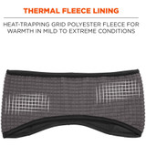 Tenacious Holdings, Inc N-Ferno 16887 N-Ferno 6887 2-Layer Winter Headband - Fleece, Spandex