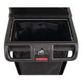 RUBBERMAID COMMERCIAL PROD. 2202530 Fabric Cleaning Cart Bag for Rubbermaid Commercial Housekeeping and Janitorial Carts, 30 gal, 10.5 x 16.8 x 33, Black, 4/CT