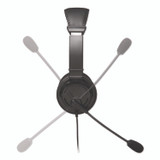 KENSINGTON 97603 Hi-Fi Headphones with Microphone, Black