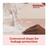 KIMBERLY CLARK Huggies® 56433 Snug and Dry Diapers, Size 2, 12 lbs to 18 lbs, 116/Carton
