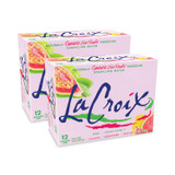 NATIONAL BEVERAGE CORP. LaCroix® NAV40113 Sparkling Water, Guava Sao Paulo, 12 oz Can, 12 Cans/Pack, 2 Packs/Carton