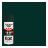 RUST-OLEUM CORPORATION 1638830 Industrial Choice 1600 System Multi-Purpose Enamel Spray Paint, Gloss Green, 12 oz Aerosol Can, 6/Carton