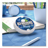 THE HERSHEY COMPANY ICE BREAKERS 22002642 Sugar-Free Cool Mints, Coolmint, 1.5 oz Tin, 8 Tins/Carton