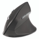 KENSINGTON 72484 Pro Fit Ergo MY630 EQ Rechargeable Mouse, 2.4 GHz/30 ft Wireless Range, Right Hand Use, Black