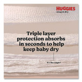 KIMBERLY CLARK Huggies® 56456 Snug and Dry Diapers, Size 3, 16 lbs to 28 lbs, 168/Carton