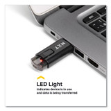 NXT TECHNOLOGIES 61128 USB 2.0 Type-A Flash Drive, 8 GB, Black