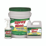 ITW PRO BRANDS Spray Nine® 26801 Heavy Duty Cleaner/Degreaser/Disinfectant, Citrus Scent, 1-Gallon Bottle, 4/Carton