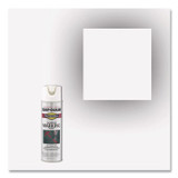 RUST-OLEUM CORPORATION 2592838 Inverted Marking Spray Paint, Flat White, 15 oz Aerosol Can, 6/Carton