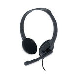 VERBATIM CORPORATION 70721 70721 Binaural Over The Head Headset with Microphone, Black
