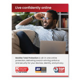 MCAFEE ASSOCIATES INC 21EST3RAAM Total Protection Software, For 3 Users