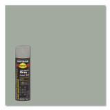 RUST-OLEUM CORPORATION V2183838 Hard Hat High Performance V2100 System Rust Preventive Enamel Spray Paint, Gloss Light Machine Gray, 15 oz Aerosol Can, 6/CT