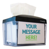 MORCON Tissue NT222 Valay Table Top Napkin Dispenser, 6 x 6.5 x 8, Black