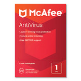 MCAFEE ASSOCIATES INC MAB21EST1RAA AntiVirus Software, For 1 User
