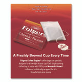 KEURIG DR PEPPER Folgers® PRO29764 Coffee Singles, Classic Roast, 0.16 oz Single-Serve Bag, 19/Pack