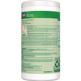 CLOROX SALES CO. 60787CT CloroxPro EcoClean Disinfecting Wipes, 1-Ply, 7 x 8, Unscented, White, 3/Carton