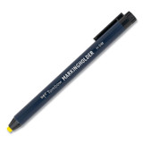 AMERICAN TOMBOW INC. 51534 Wax-Based Marking Pencil, Twist-Advance, 4.4 mm, Yellow Marks, Navy Blue Barrel, 10/Box
