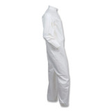 SMITH AND WESSON KleenGuard™ 44312 A40 Coveralls, Open Wrists and Ankles, Medium, White, 25/Carton