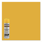 RUST-OLEUM CORPORATION 7543838CT Professional Spray Paint, Gloss Yellow, 15 oz Aerosol Can, 6/Carton
