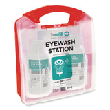 AERO HEALTHCARE NeutraFlush® AK75EWN Emergency Eyewash Station 75 Series, 16 oz Bottle, 2 Bottles/Station, 4 Stations/Carton