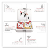 AERO HEALTHCARE CARDIACT™ 99512001713 LIFEPAK CR2 Cellular Defibrillator, Fully Automatic, English/Spanish, Bag