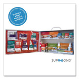 AERO HEALTHCARE SUREFILL™ SF80BMT 80 Series Class B 2-Shelf First Aid Cabinet - Meds, 80 Person, 391 Pieces, Metal Case