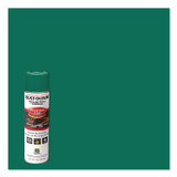 RUST-OLEUM CORPORATION 1634838V Industrial Choice M1600 System Solvent-Based Precision Line Marking Paint, Flat Green, 17 oz Aerosol Can, 12/Carton