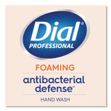 DIAL PROFESSIONAL 35446EA Original Antibacterial Defense Foaming Hand Wash, Original Scent, 10 oz Pump Bottle