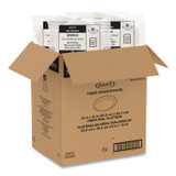 DART 12FBRPLR1 Compostable Molded Fiber Dinnerware, ProPlanet Seal, Platter, 12" Diameter, Natural, 500/Carton