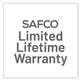 SAFCO PRODUCTS 5285GR Industrial Wire Shelving, Four-Shelf, 36w x 18d x 72h, Metallic Gray