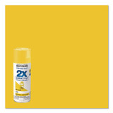 RUST-OLEUM CORPORATION 334046 Painter's Touch 2X Ultra Cover Spray Paint, Gloss Sun Yellow, 12 oz Aerosol Can, 6/Carton