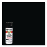 RUST-OLEUM CORPORATION 7779830 Stops Rust Spray Paint, Gloss Black, 12 oz Aerosol Can, 6/Carton