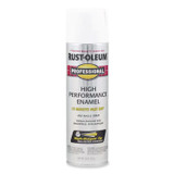 RUST-OLEUM CORPORATION 7592838CT Professional Spray Paint, Gloss White, 15 oz Aerosol Can, 6/Carton