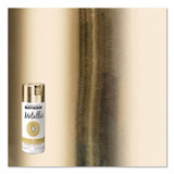 RUST-OLEUM CORPORATION 340647 Metallic Spray Paint, Metallic Gold, 11 oz Aerosol Can, 6/Carton