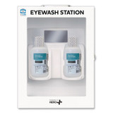 AERO HEALTHCARE SUREFILL™ SFCESUS Emergency Eyewash Station Wall Cabinet, 16 oz Bottle, 2 Bottles/Station